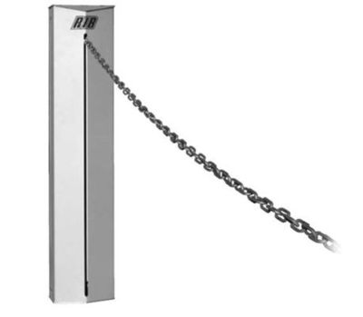 Barrière à chaîne automatique 24 V, 20 m, 10 s | STOPPER 