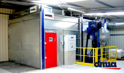 Cabine de grenaillage / sablage