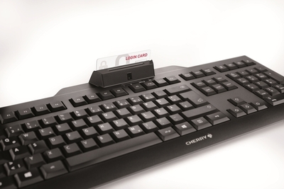 Clavier CHERRY KC 1000 SC avec lecteur de cartes à puce intégré
