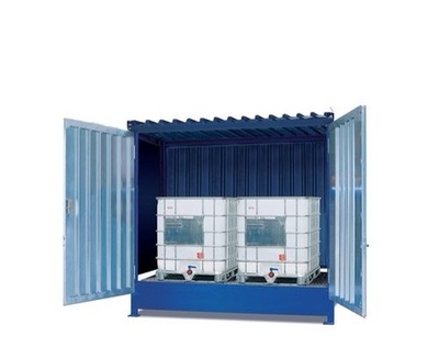 Conteneurs de stockage multi-niveaux pour produits dangereux Basic-Store BS 30-1K-TE de Denios