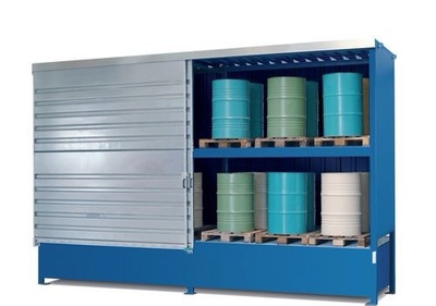 Conteneurs de stockage multi-niveaux pour produits dangereux Basic-Store BS 60-2D-ST de Denios