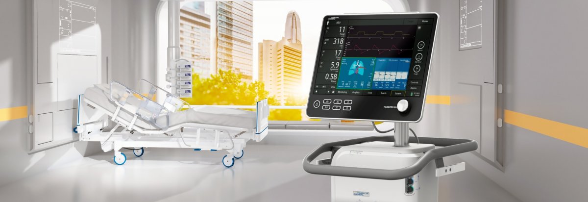 Hamilton Medical launches new high-end ventilator for critical care