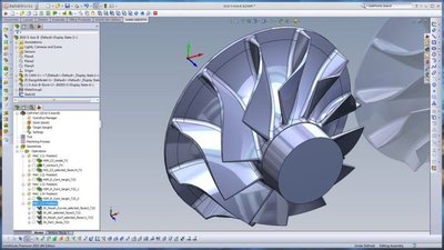 Logiciel de CFAO pour le fraisage 4 et 5 axes continus