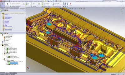 Logiciel de FAO d'usinage 3D