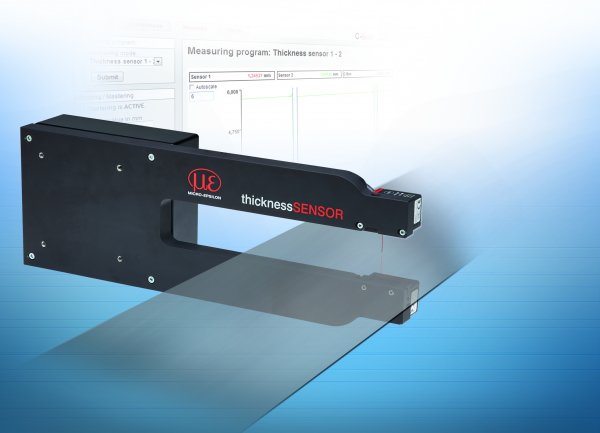 Mesure d'épaisseur optique à laser - thicknessSENSOR