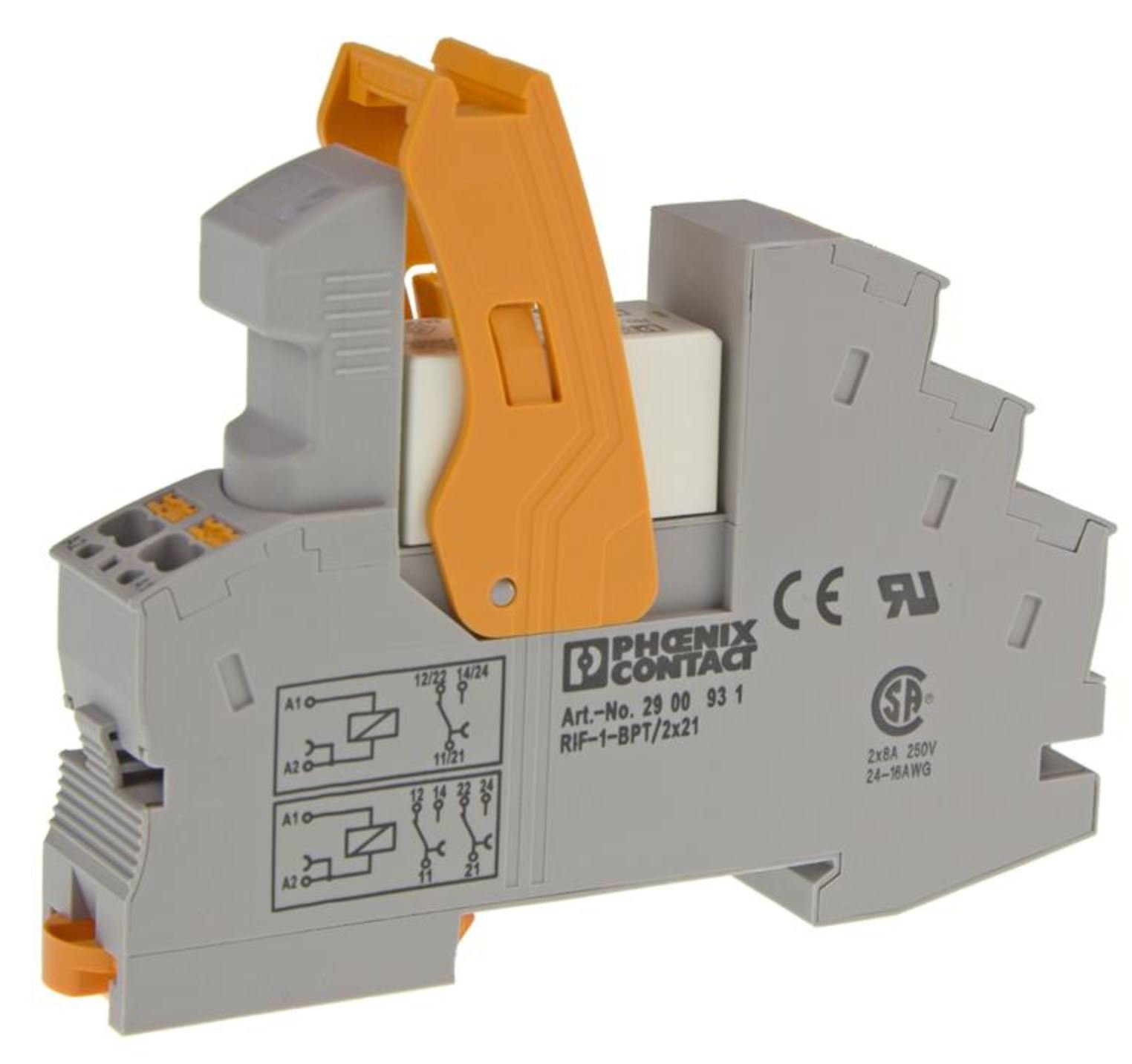 Module à relais PHOENIX 2903334 - RIF-1-RPT-LDP-24DC/2X21