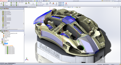 Module HSS pour l'usinage de surface locale