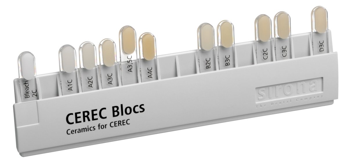 New for CEREC : CEREC Blocs C and CEREC Blocs C PC in VITA Classical colors