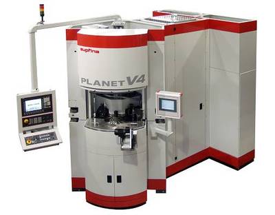 Planet V 4 - Rectification double faces de pièces planes de précision en série