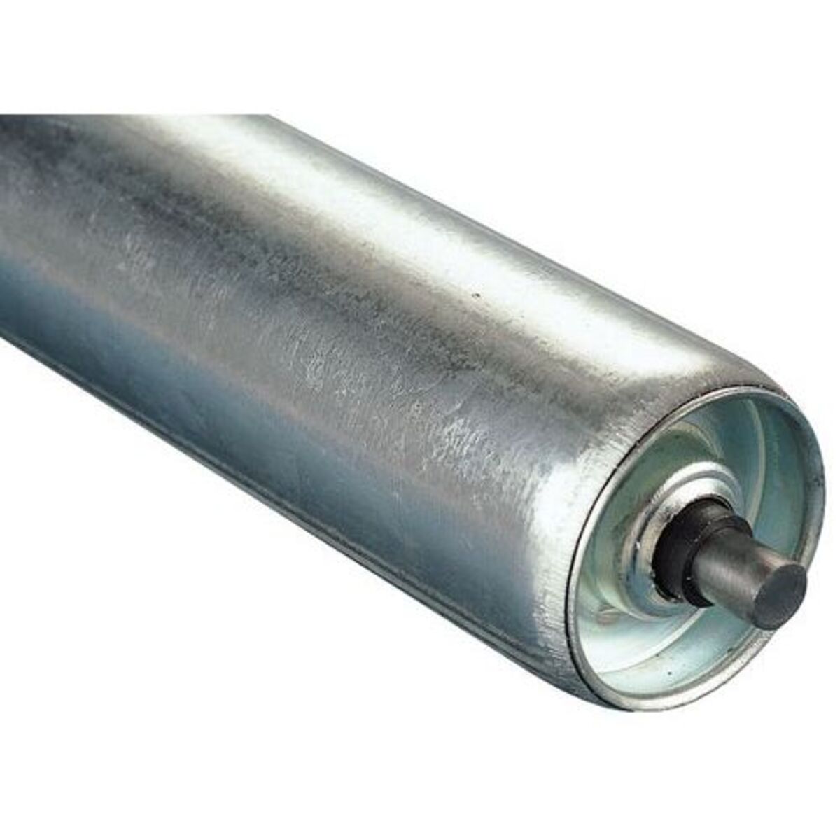 Rouleau acier galvanise L=1000MM DIAM=60MM AXE=12MM