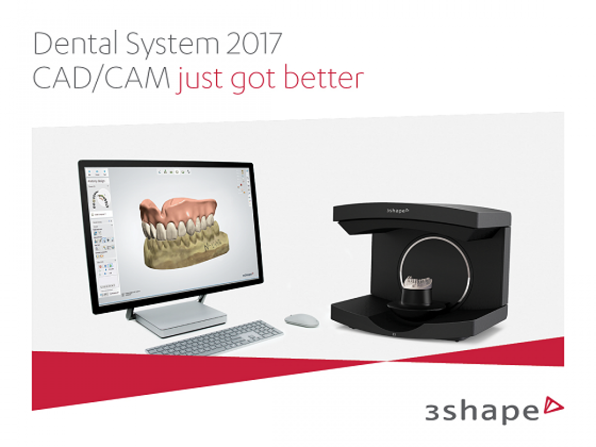 The new 3Shape Dental System 2017 provides sturdy and efficient CAD/CAM workflow